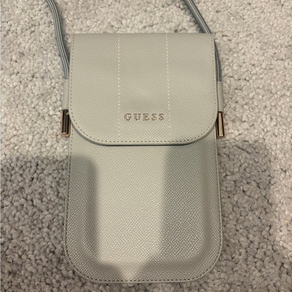 GUESS Light Gray Crossbody Bag
